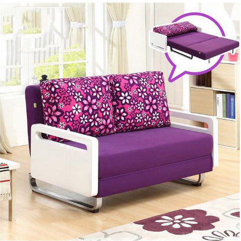 2m Foldable / Home sofa bed /multi-function double sofa/High quality flannel