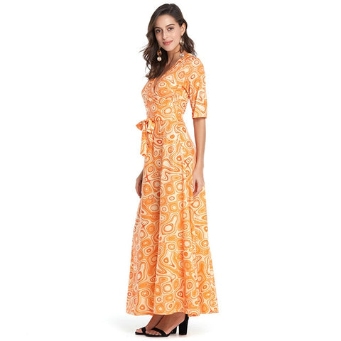 Summer Casual Dress Women Long Maxi Dress