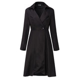 Elegant Classic Womens Coats Black