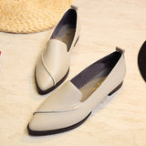 Spring Women's Shoes Fashion PU Leather