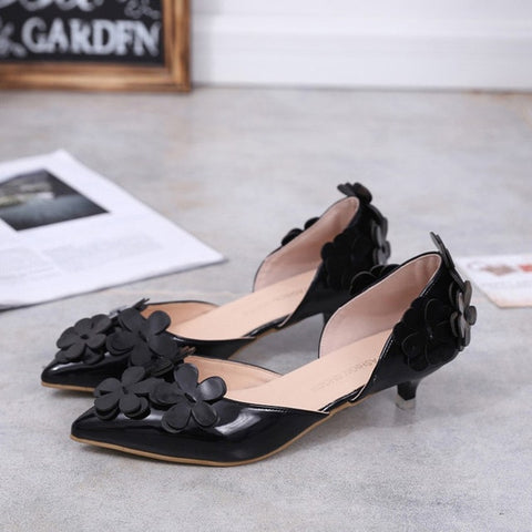 HEE GRAND New Women Aquare Heel Pumps