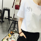 Summer Korean Style Fashion Loose Girl