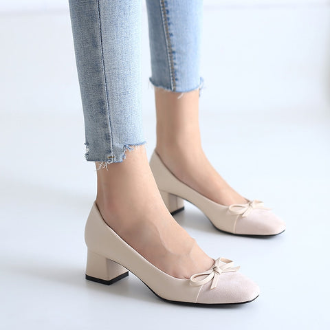 2019 New Spring Women Shallow Pumps Med